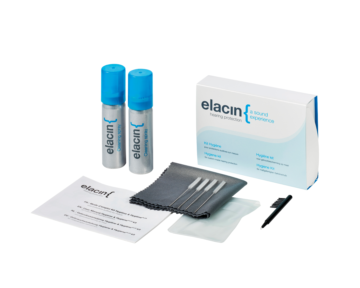 Hygiene kit content